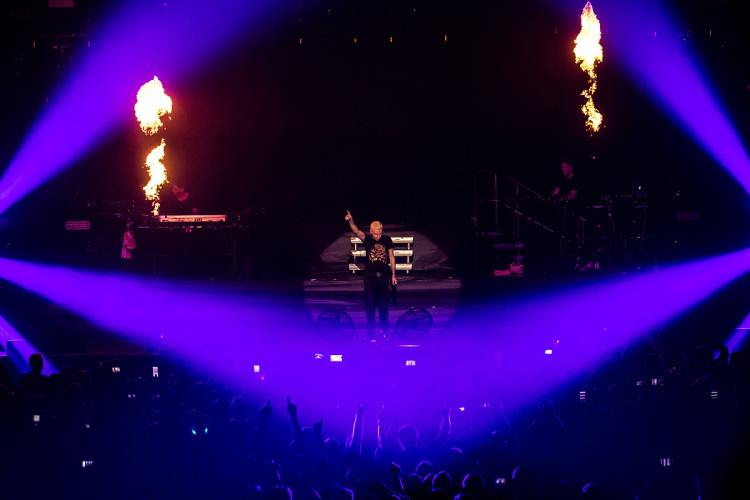 Skupina Scooter vystoupila v Liberci v rámci oslav 25 let na scéně