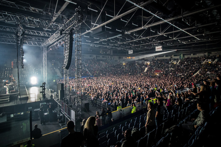 Skupina Scooter vystoupila v Liberci v rámci oslav 25 let na scéně