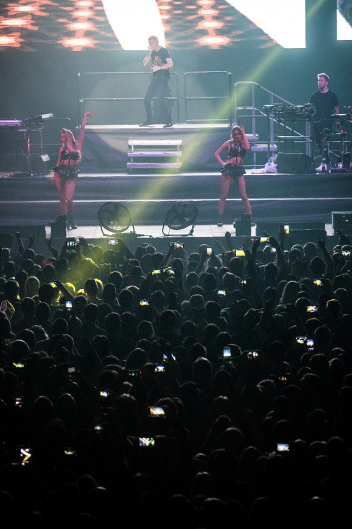 Skupina Scooter vystoupila v Liberci v rámci oslav 25 let na scéně