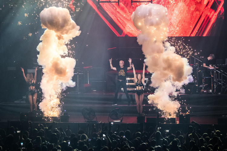 Skupina Scooter vystoupila v Liberci v rámci oslav 25 let na scéně