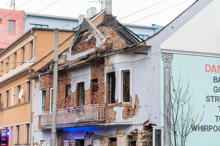 Požár bývalého Cabaretu způsobil škodu za milion