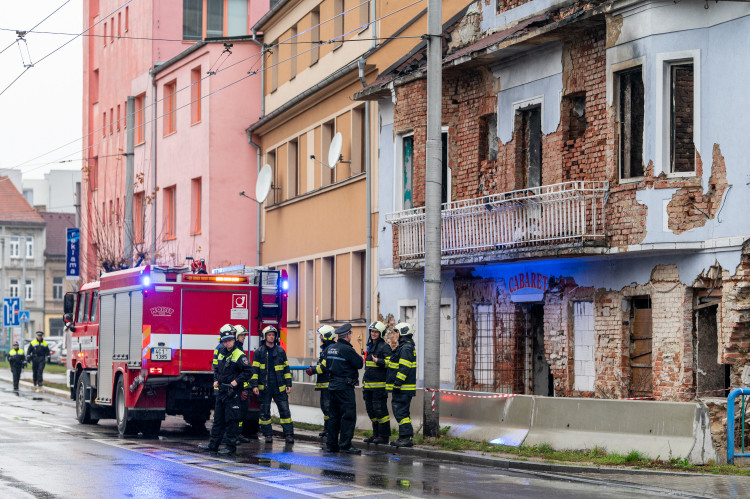 Požár bývalého Cabaretu způsobil škodu za milion