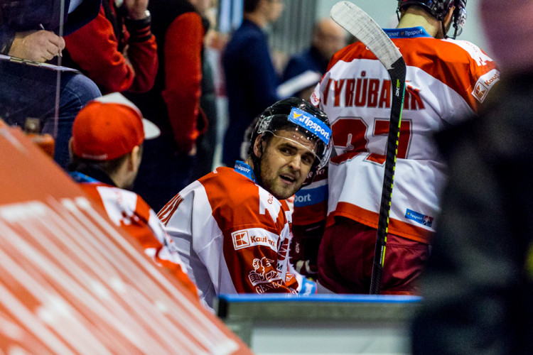 FOTOGALERIE:  Liberec skolil na domácím ledě Moru gólem v poslední minutě