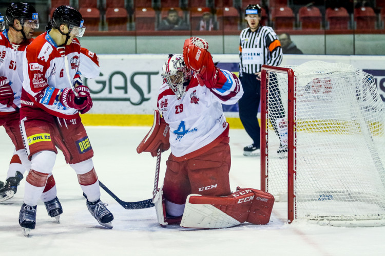 FOTOGALERIE:  Liberec skolil na domácím ledě Moru gólem v poslední minutě