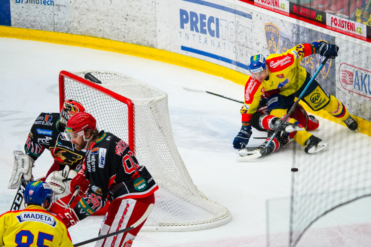 ČEZ Motor České Budějovice vs LHK Jestřábi Prostějov