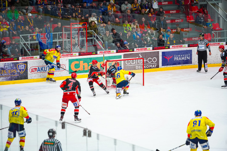 ČEZ Motor České Budějovice vs LHK Jestřábi Prostějov