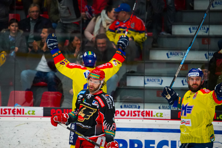 ČEZ Motor České Budějovice vs LHK Jestřábi Prostějov
