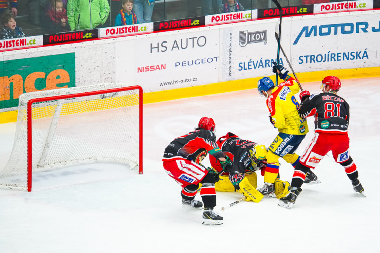 ČEZ Motor České Budějovice vs LHK Jestřábi Prostějov