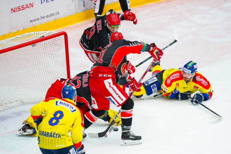 ČEZ Motor České Budějovice vs LHK Jestřábi Prostějov