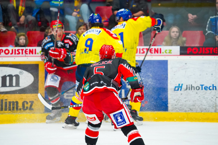 ČEZ Motor České Budějovice vs LHK Jestřábi Prostějov