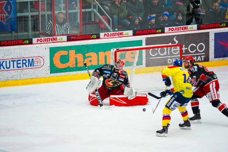 ČEZ Motor České Budějovice vs LHK Jestřábi Prostějov