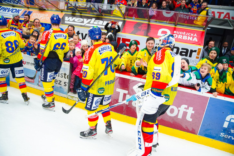 ČEZ Motor České Budějovice vs LHK Jestřábi Prostějov