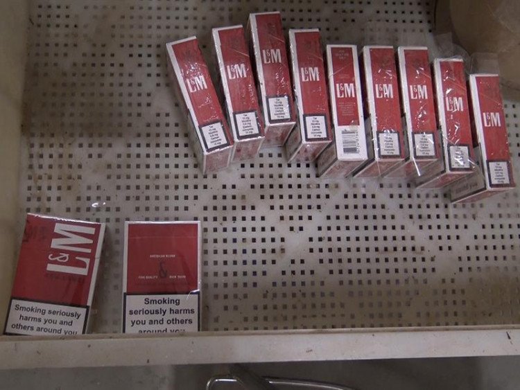 Nelegální výrobna cigaret