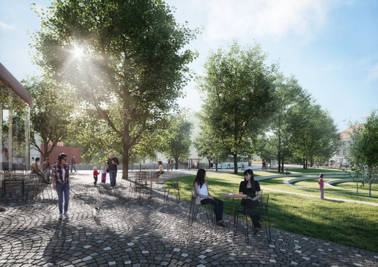 Návrhy na podobu Tržního náměstí