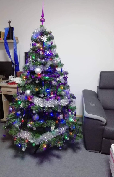 Vánoce s Drbnou: Soutěžní stromečky