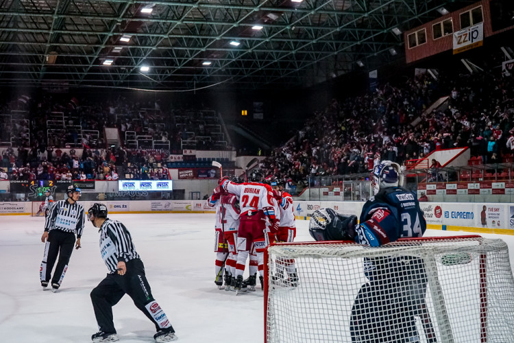 FOTOGALERIE: Mora ukázala bojovnost, přesto s Plzní padla v nájezdech