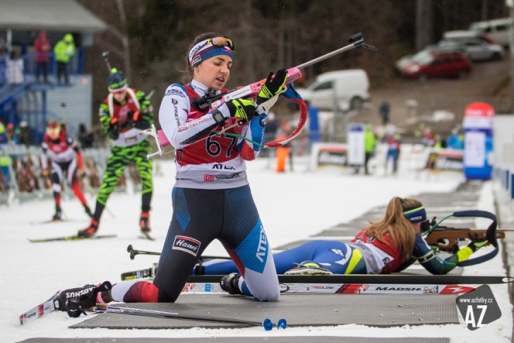 Český pohár dal biatlonistům v Jablonci pořádně zabrat