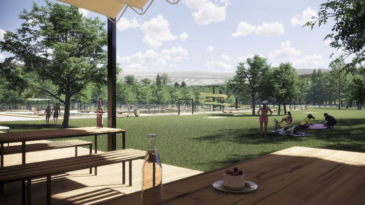 Nové koupaliště v Jilemnici