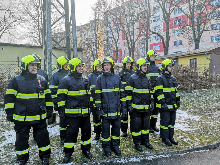 Nová cisterna hasičů ve Vesci