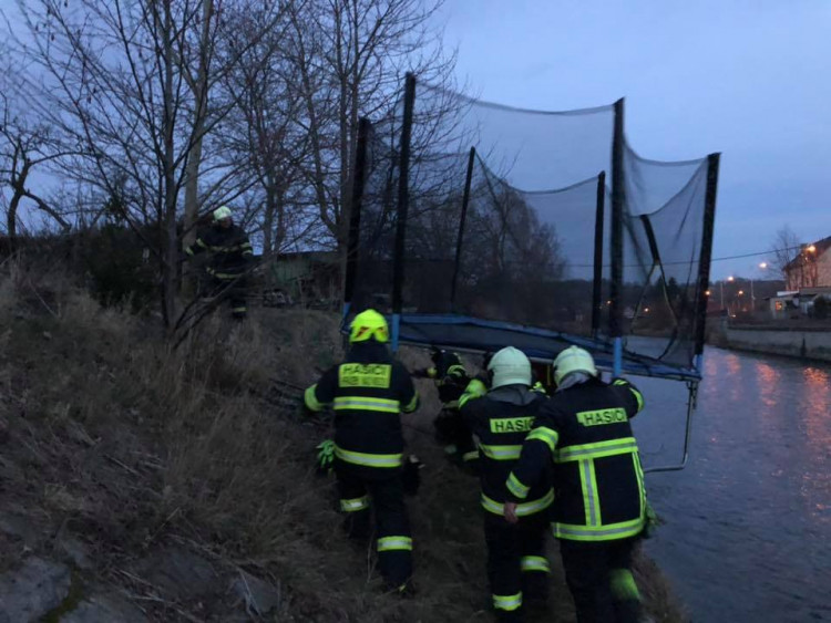 Vichřice Sabine na Liberecku