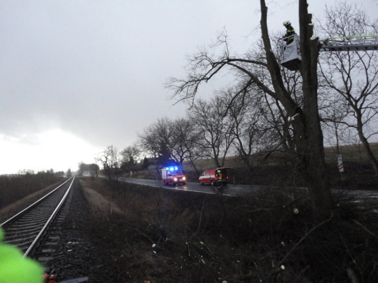 Následky vichřice Sabine v Královéhradeckém kraji