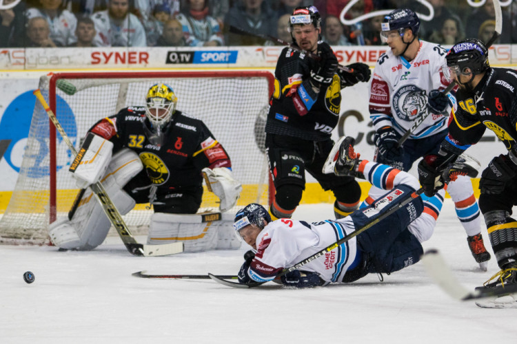 Tygři v napínavém zápase vyhráli nad Litvínovem 5:4