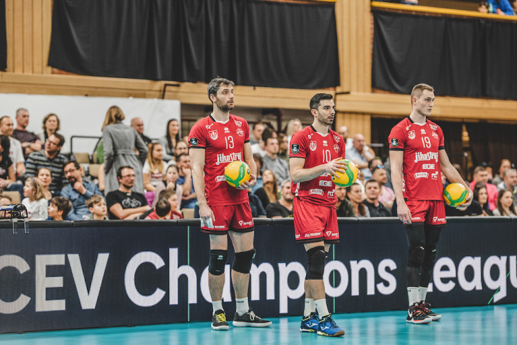 Jihostroj doma nastoupil proti největším hvězdám světového volejbalu