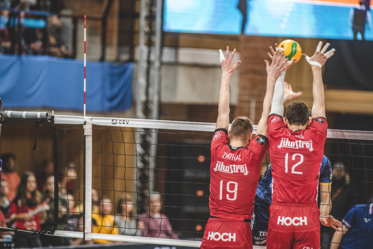 Jihostroj doma nastoupil proti největším hvězdám světového volejbalu
