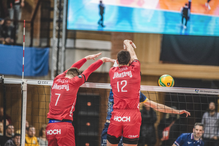 Jihostroj doma nastoupil proti největším hvězdám světového volejbalu