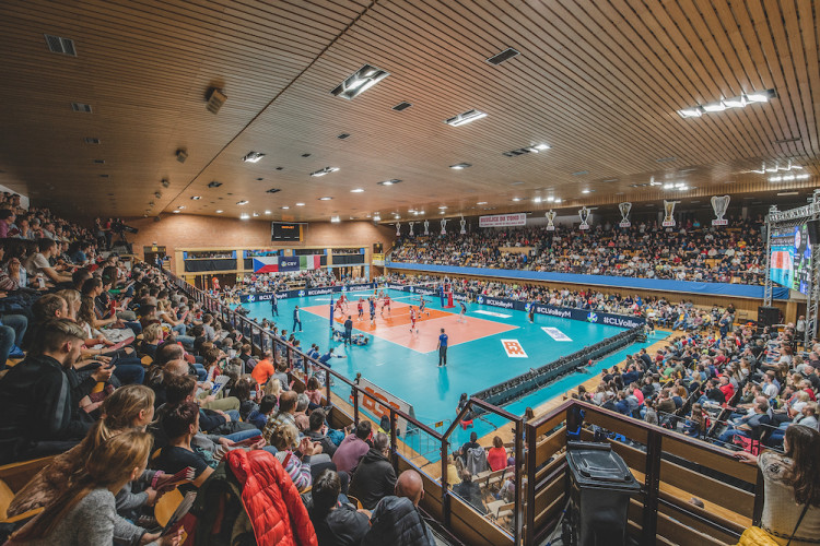 Jihostroj doma nastoupil proti největším hvězdám světového volejbalu