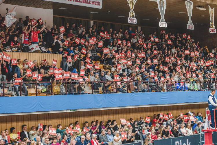 Jihostroj doma nastoupil proti největším hvězdám světového volejbalu