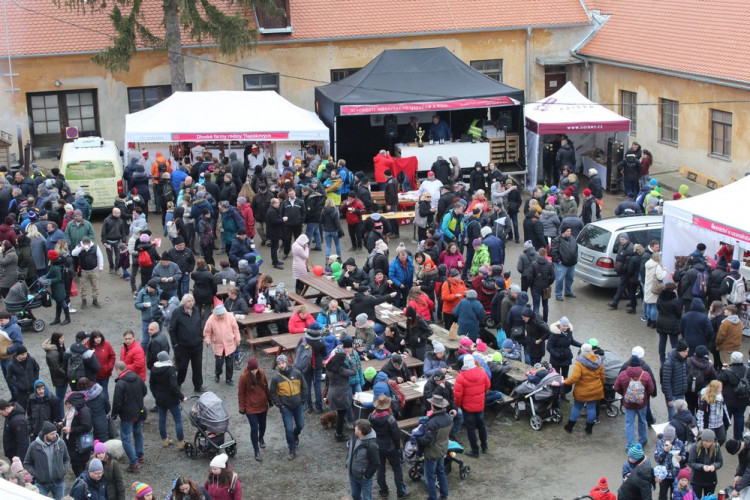 Slavnosti moravského uzeného na hradě Veveří navštívilo o víkendu 5 tisíc lidí