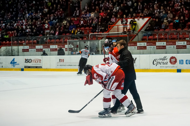 FOTOGALERIE: Hokejisté Olomouce si zajistili konečné sedmé místo v tabulce