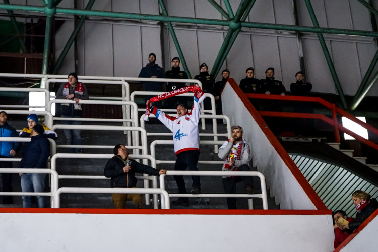 FOTOGALERIE: Hokejisté Olomouce si zajistili konečné sedmé místo v tabulce