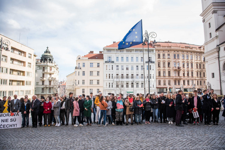 Slovenská prezidentka na návštěvě Brna, autor: Tomáš Hrivňák