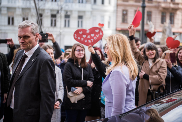 Slovenská prezidentka na návštěvě Brna, autor: Tomáš Hrivňák