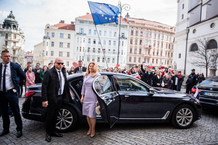 Slovenská prezidentka na návštěvě Brna, autor: Tomáš Hrivňák