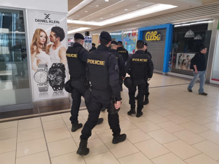 FOTOGALERIE: Policejní kontroly na hraničních přechodech
