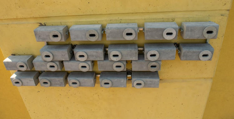 FOTOGALERIE: Instalace hnízd a hnízdních budek pro rorýse a jiřičky ve Štenovicích