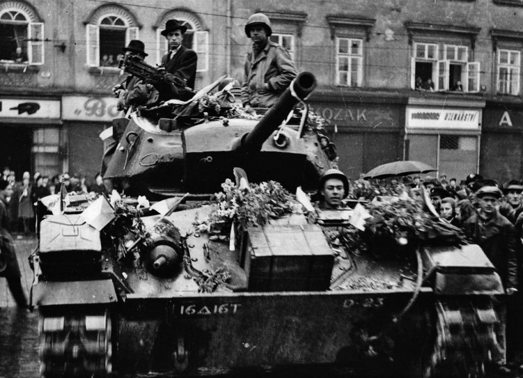 FOTOGALERIE: Osvobození Plzně a konec 2. světové války