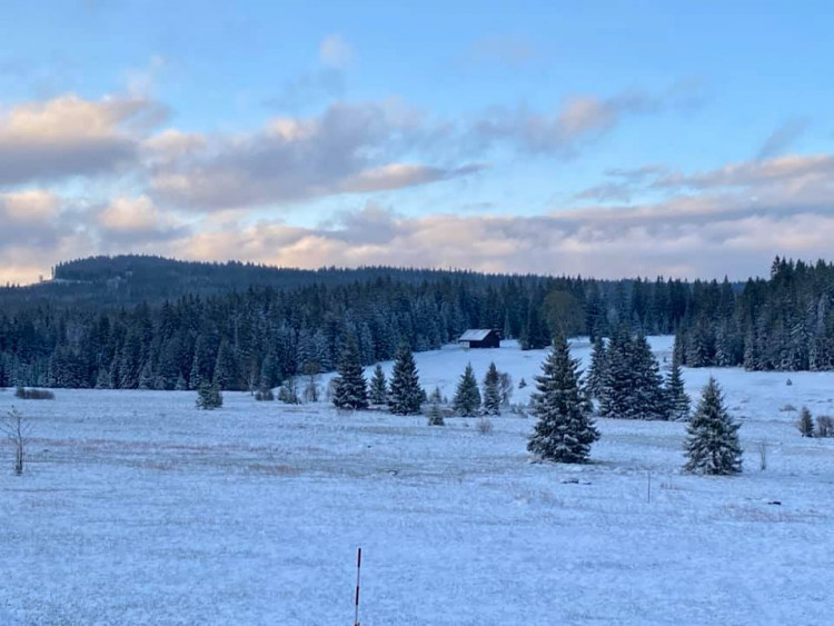 Filipová Huť obec Modrava