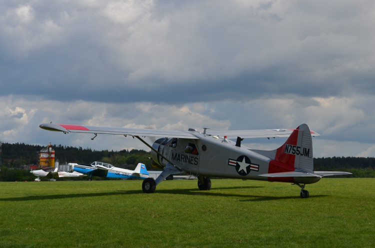 FOTO: V Letkově si připomněli výročí prvního veřejného letu