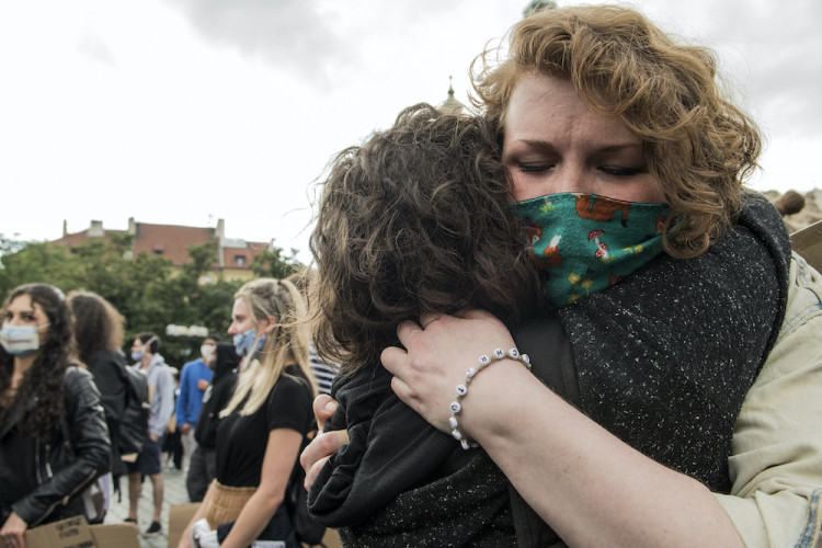 V Praze protestovaly stovky lidí proti policejnímu násilí