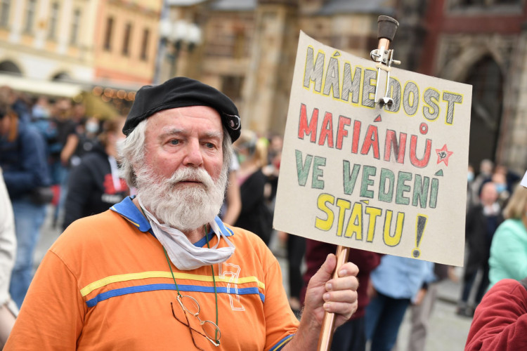 Demonstrace proti vládě