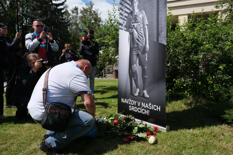 FOTOGALERIE: Poslední rozloučení s Mariánem Čišovským