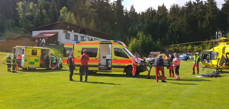 FOTO: Nehoda dvou vlaků u Perninku