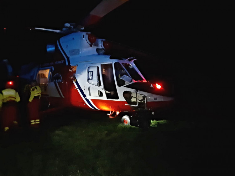 Večerní srážka dvou vlaků u Českého Brodu