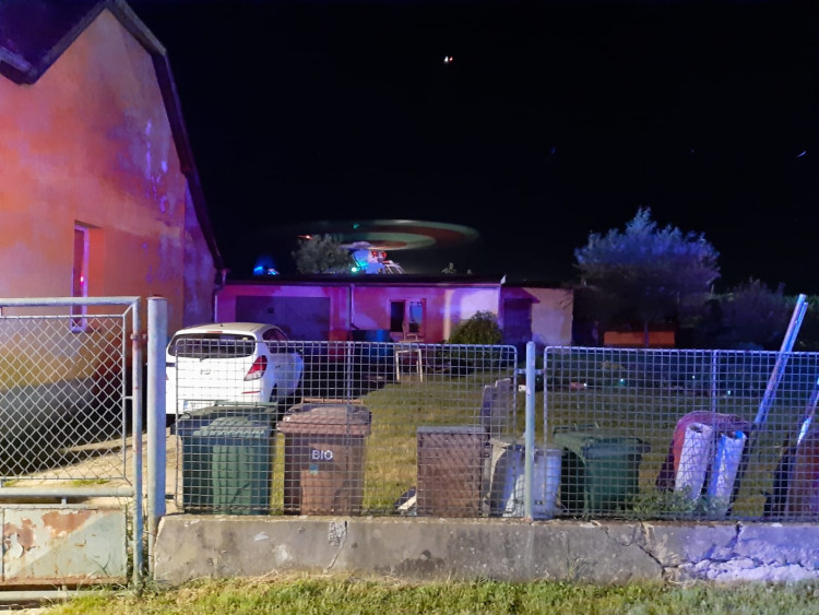 Večerní srážka dvou vlaků u Českého Brodu