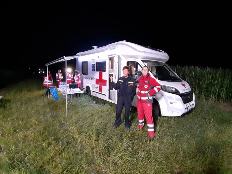 Večerní srážka dvou vlaků u Českého Brodu