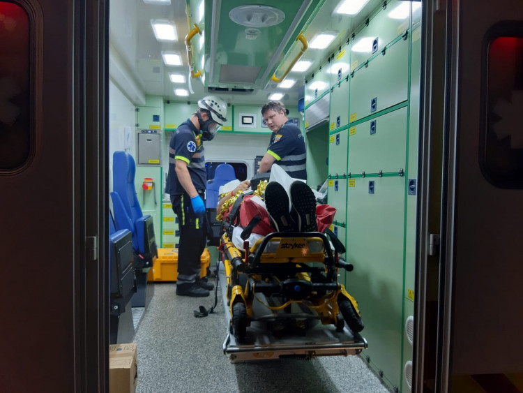 Večerní srážka dvou vlaků u Českého Brodu